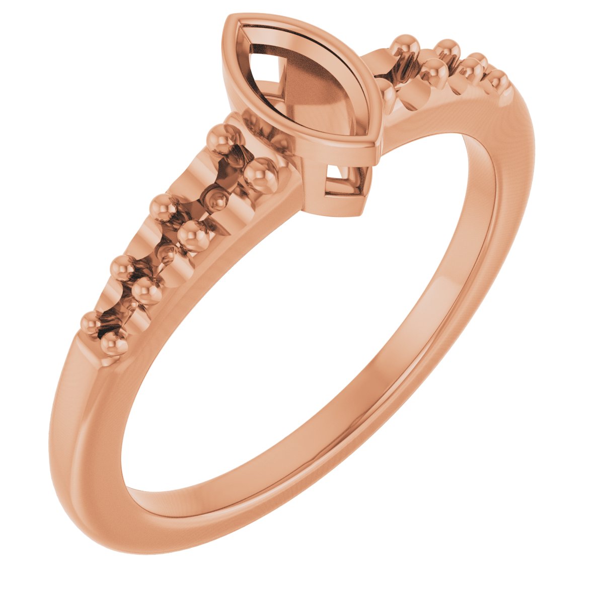Bezel-Set Solitaire Engagement Ring