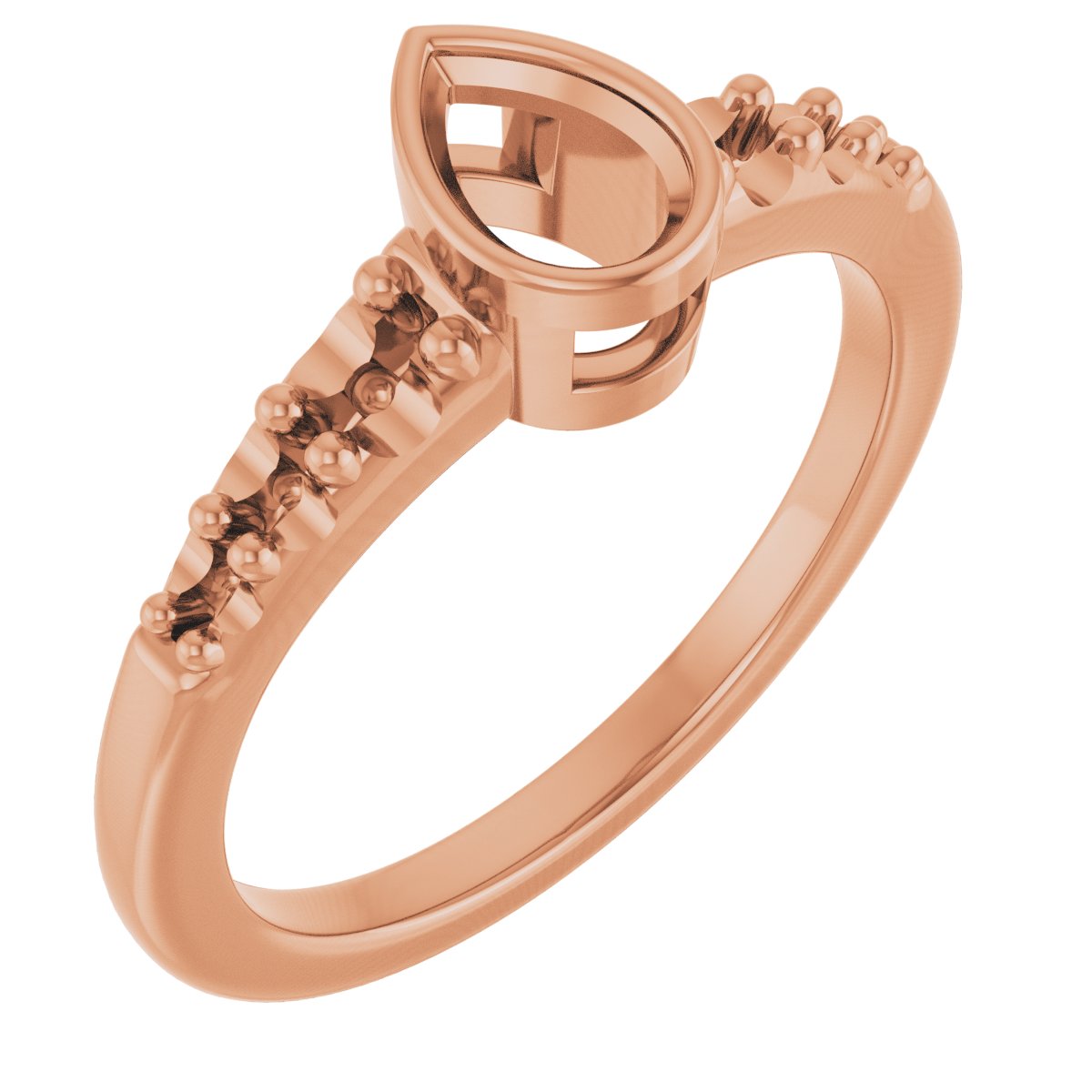 Bezel-Set Solitaire Engagement Ring