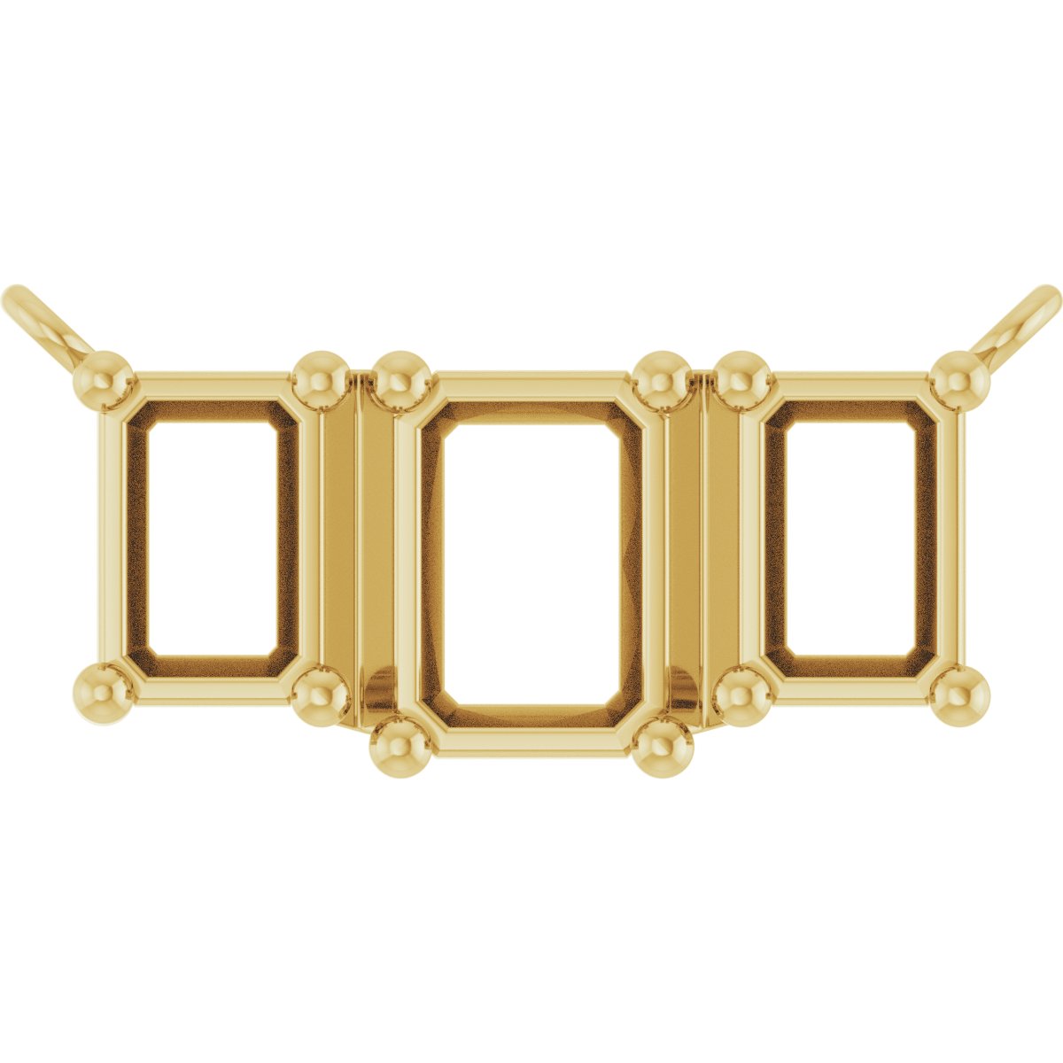 Three-Stone Necklace Center