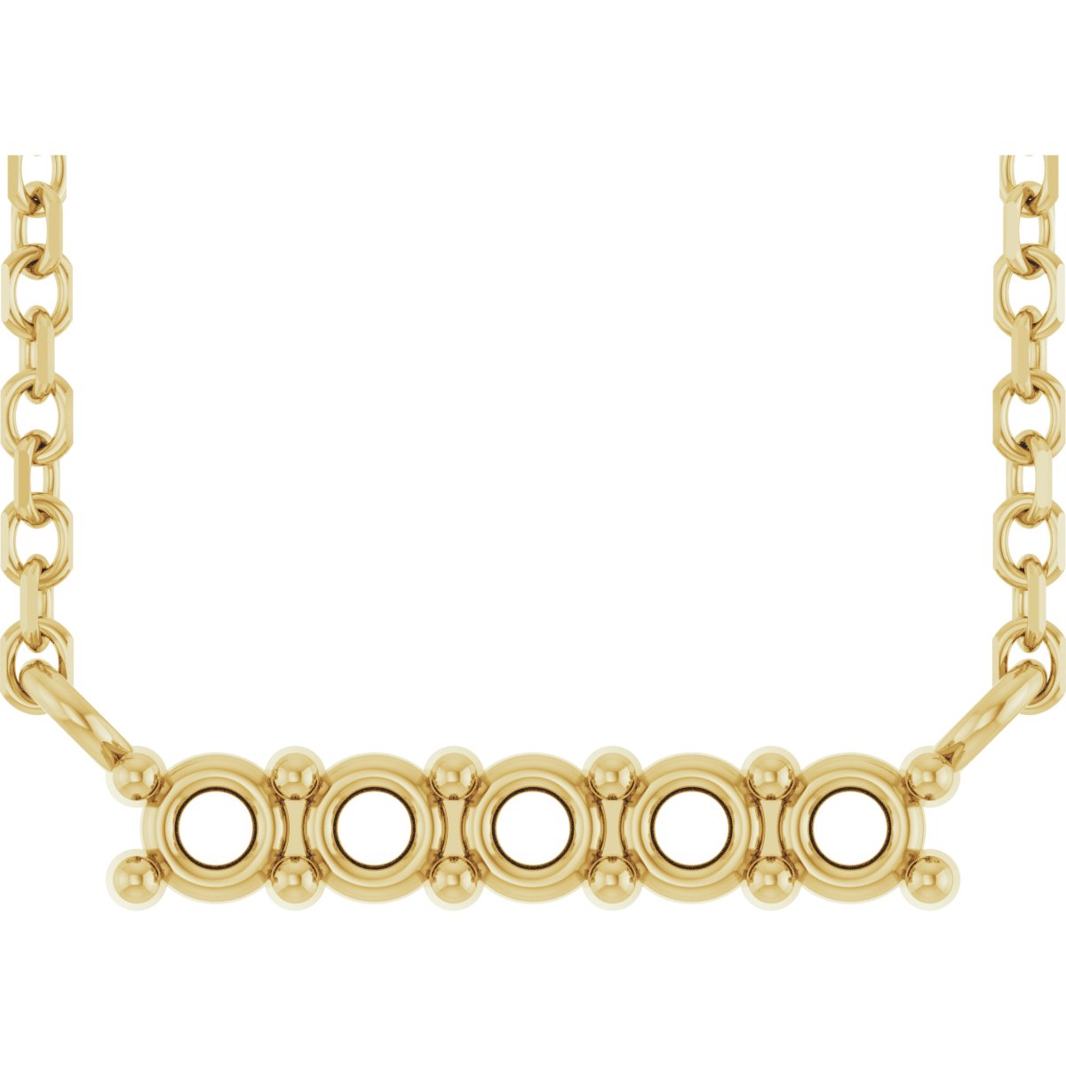 Family Bar Necklace or Center