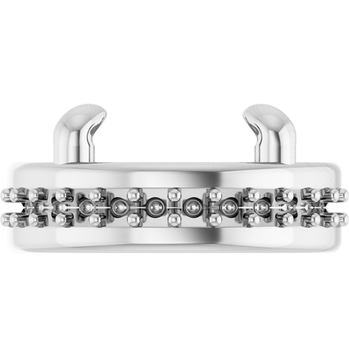 4-Prong Claw Hidden Halo-Style Top Setting