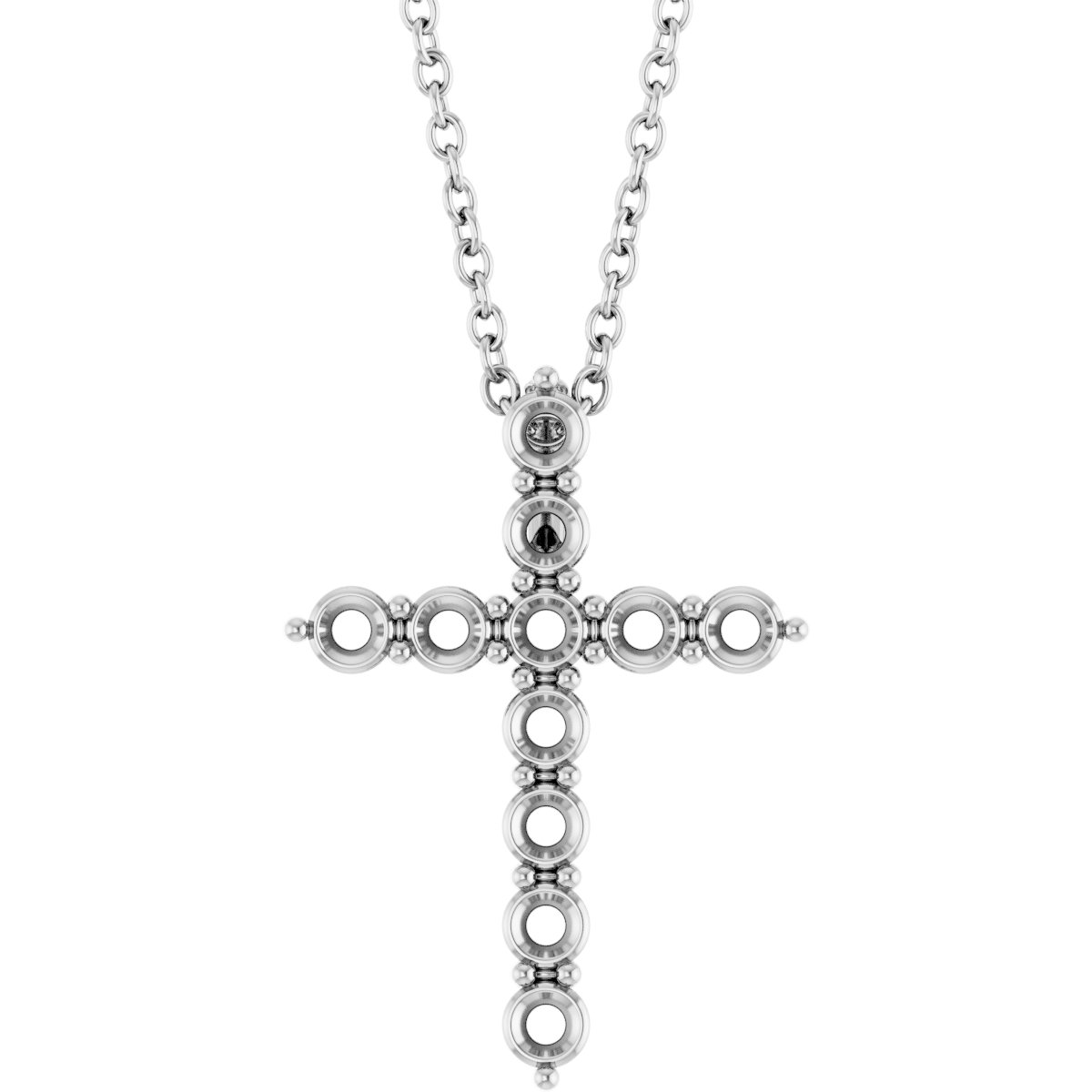 Accented Cross Necklace or Pendant