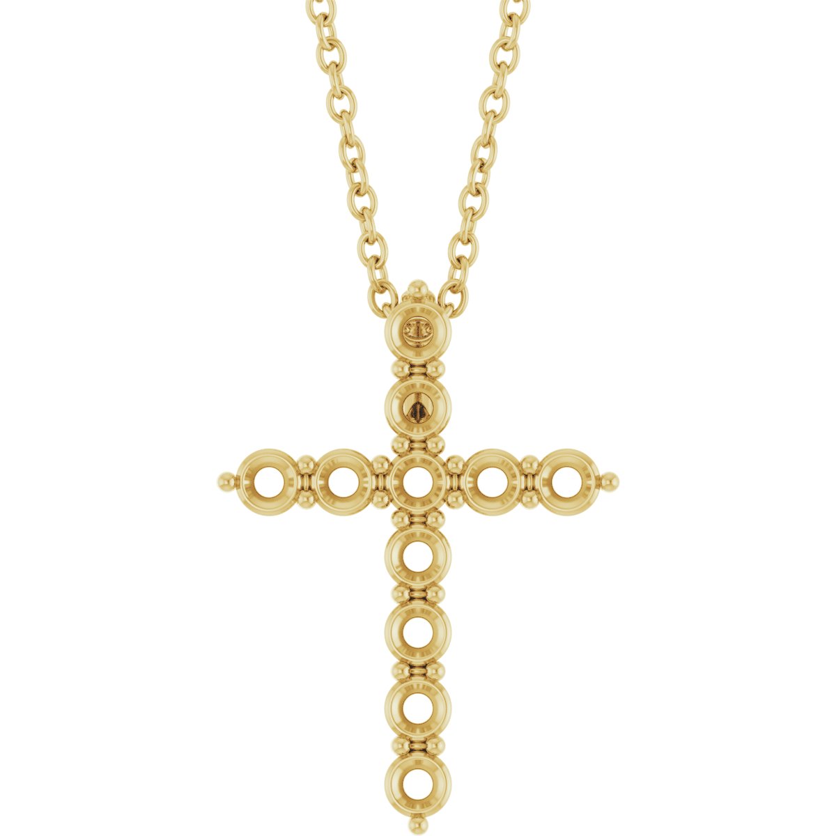 Accented Cross Necklace or Pendant