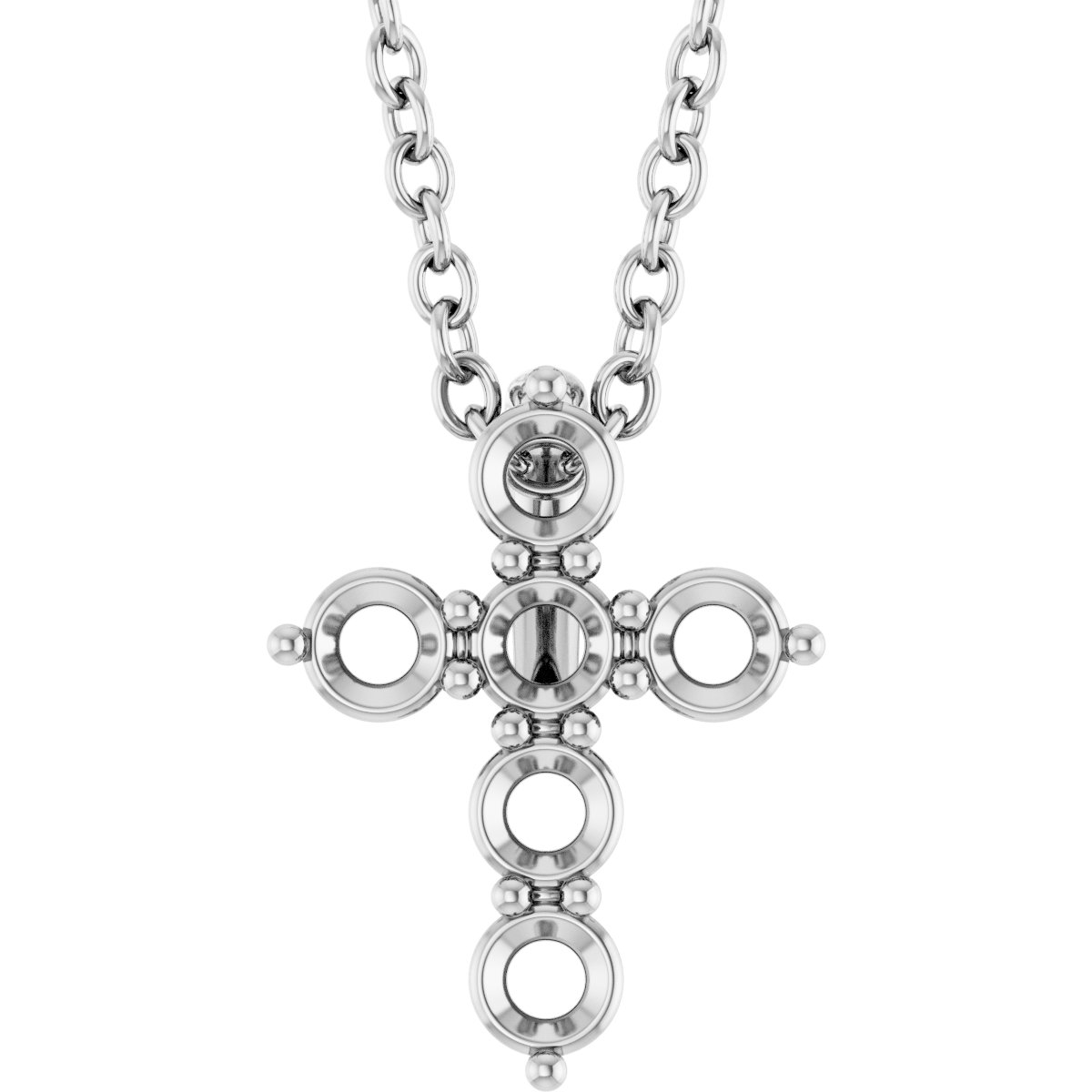 Accented Cross Necklace or Pendant