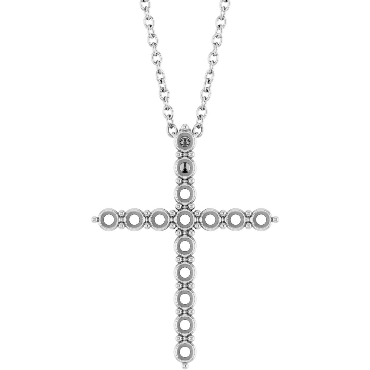 Accented Cross Necklace or Pendant