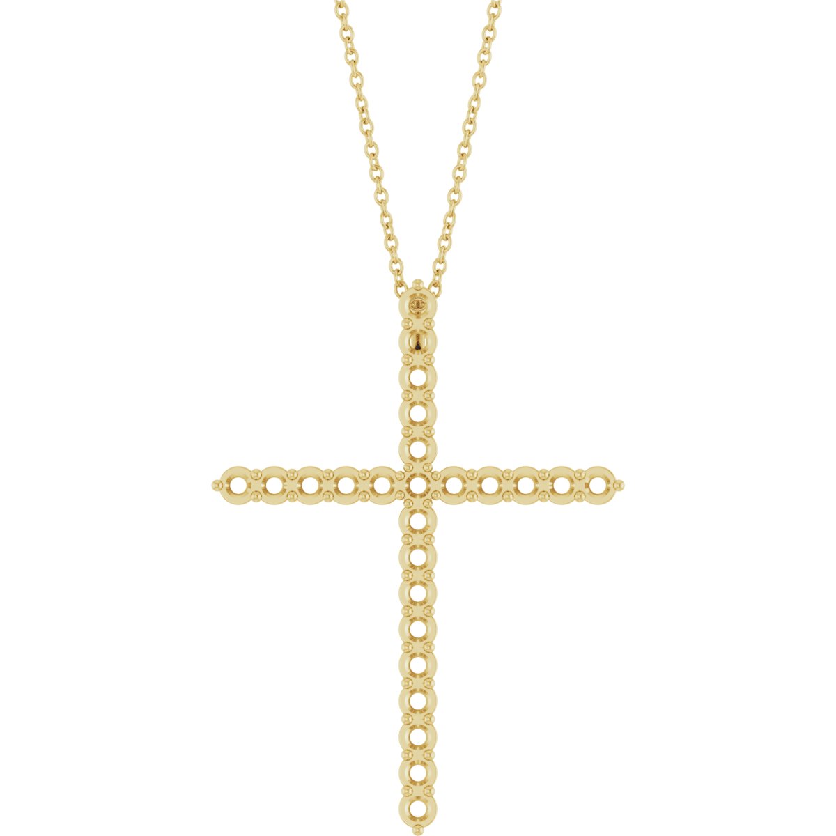 Accented Cross Necklace or Pendant