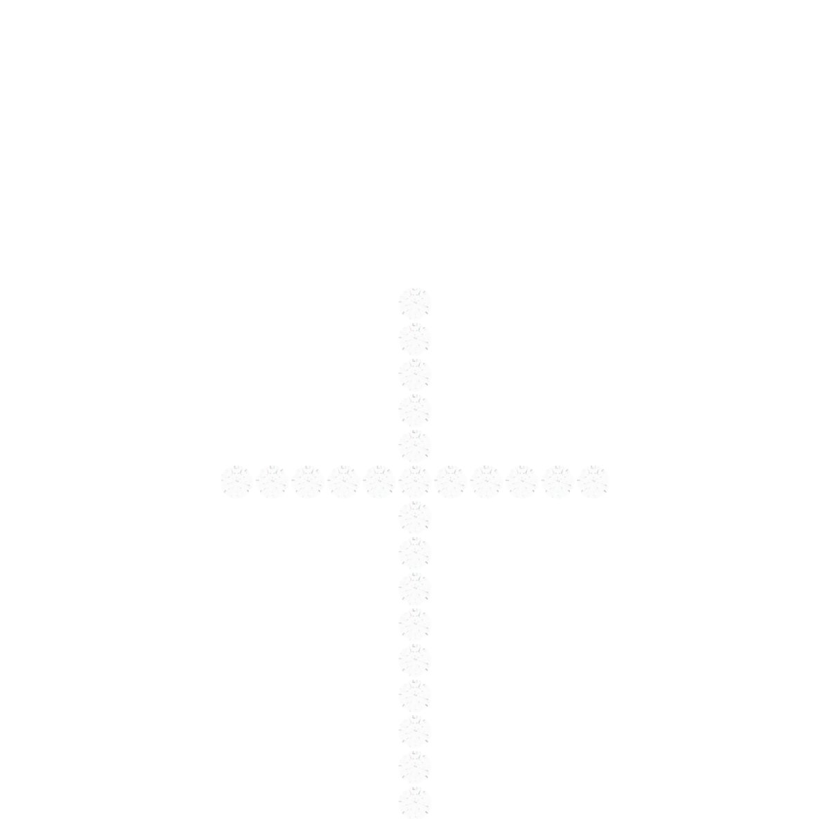 Accented Cross Necklace