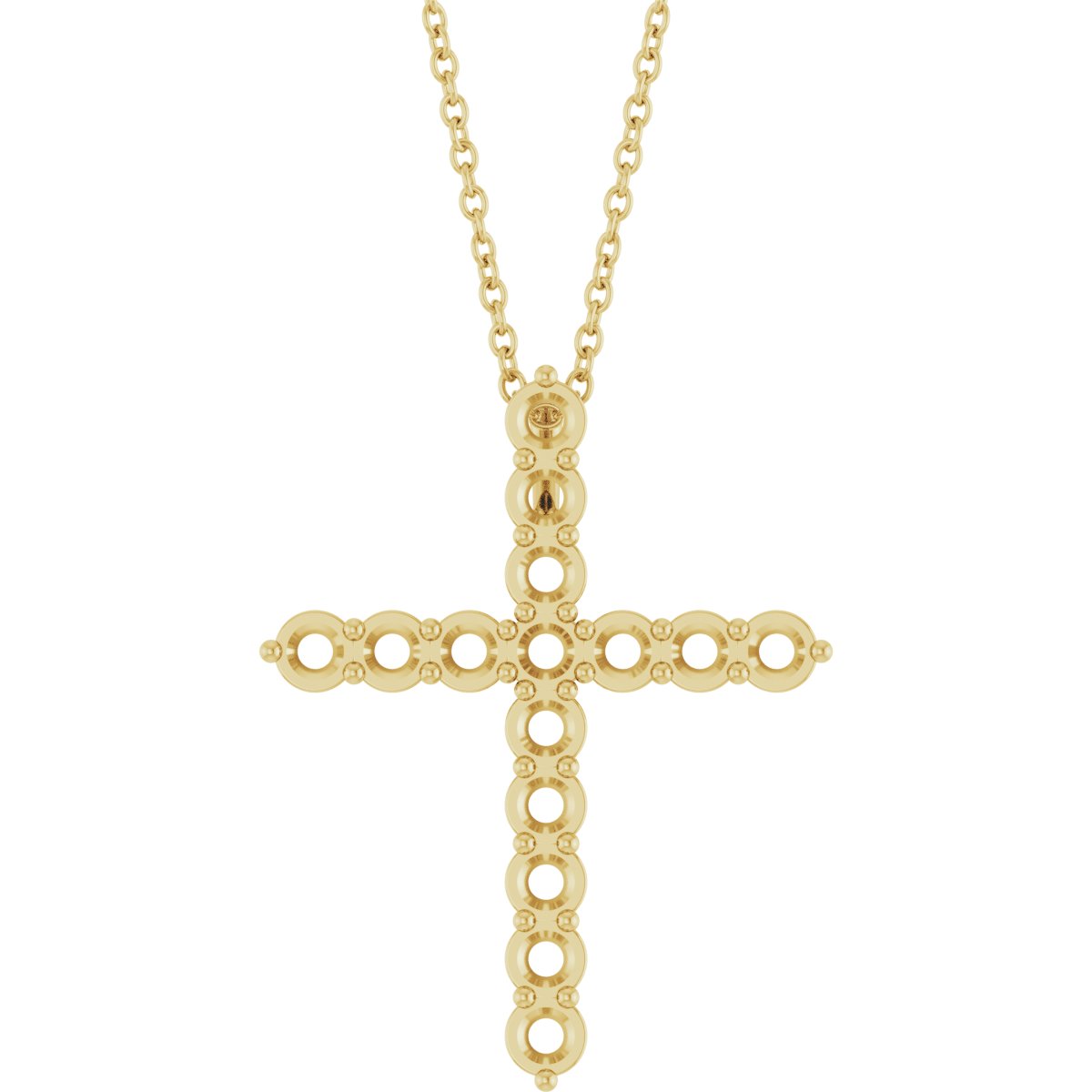 Accented Cross Necklace or Pendant