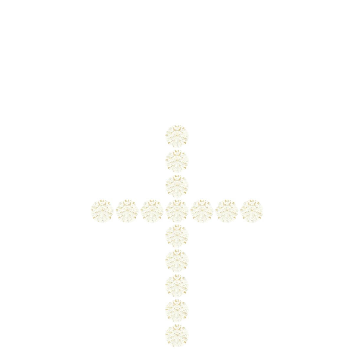 Accented Cross Necklace or Pendant