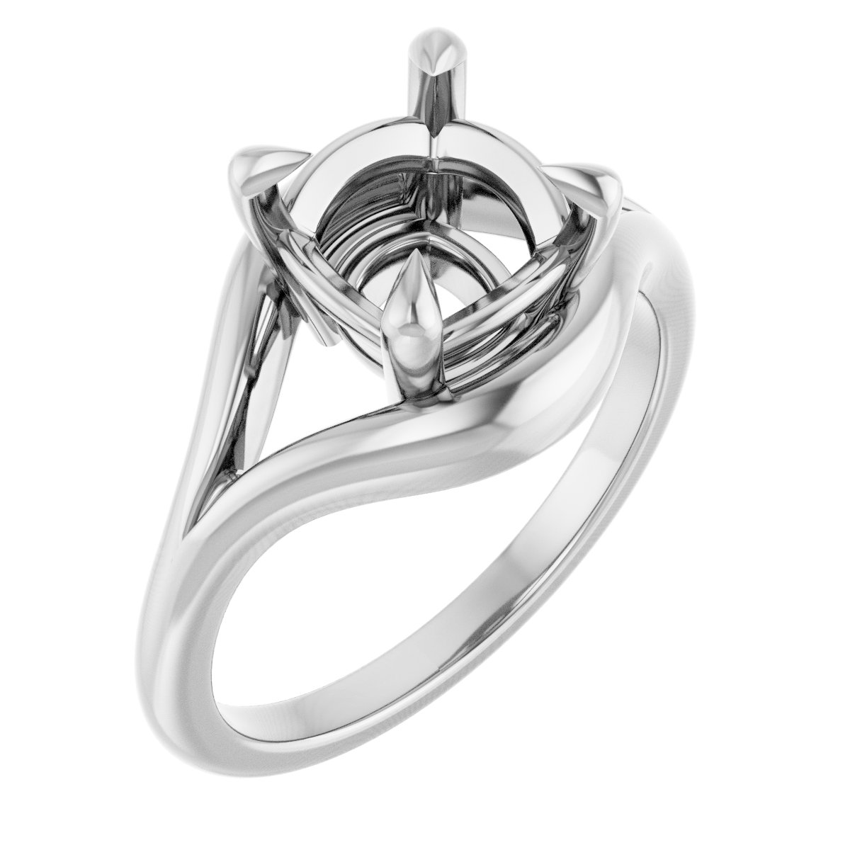 Claw-Prong Solitaire Engagement Ring