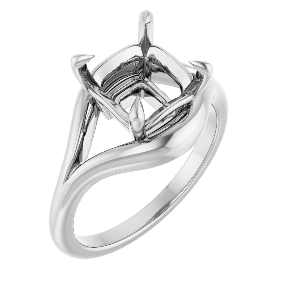 Claw-Prong Solitaire Engagement Ring