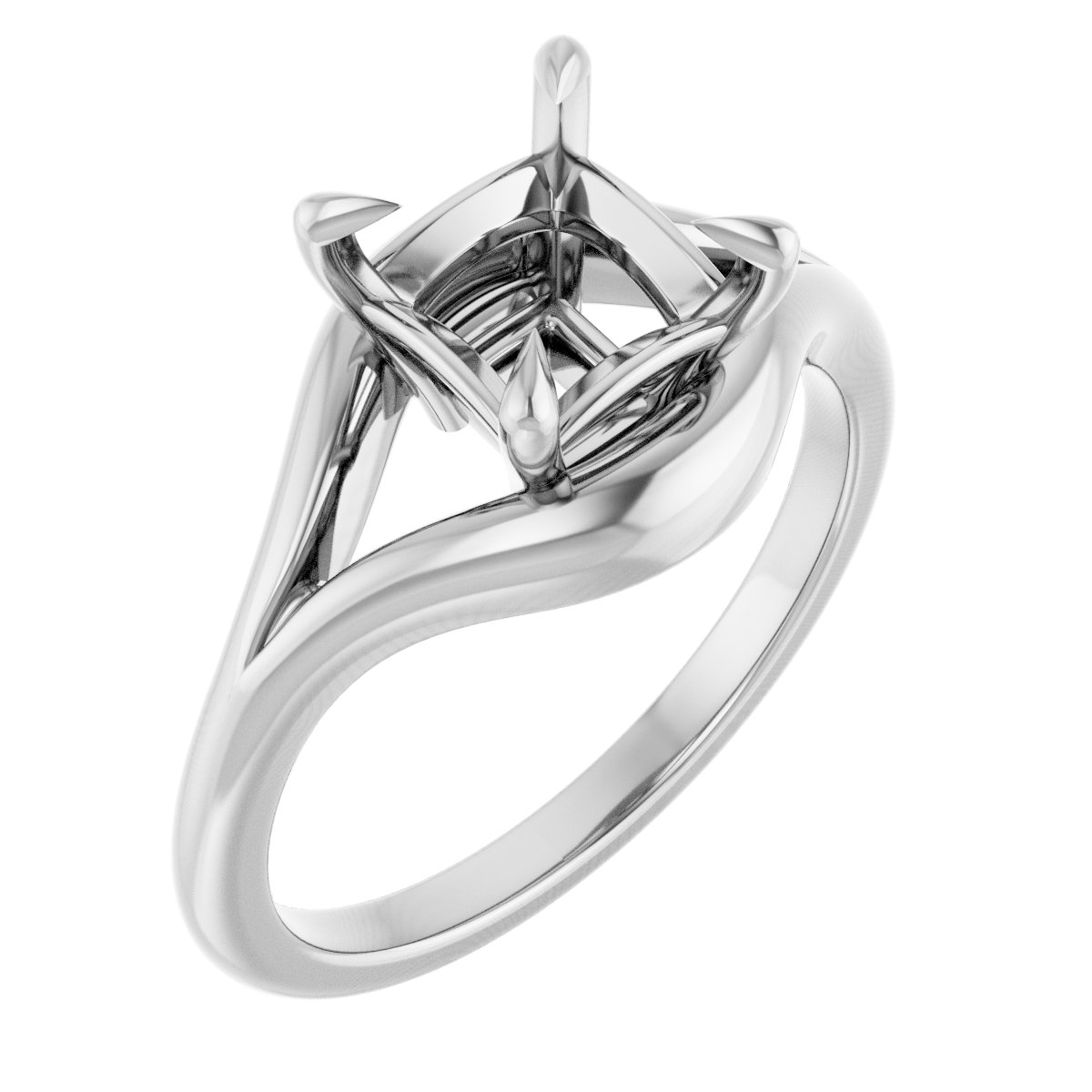 Claw-Prong Solitaire Engagement Ring
