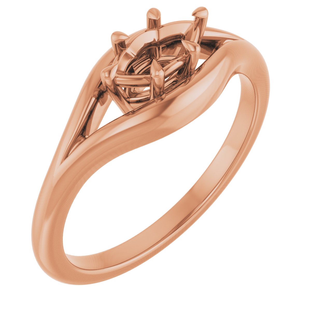 Claw-Prong Solitaire Engagement Ring