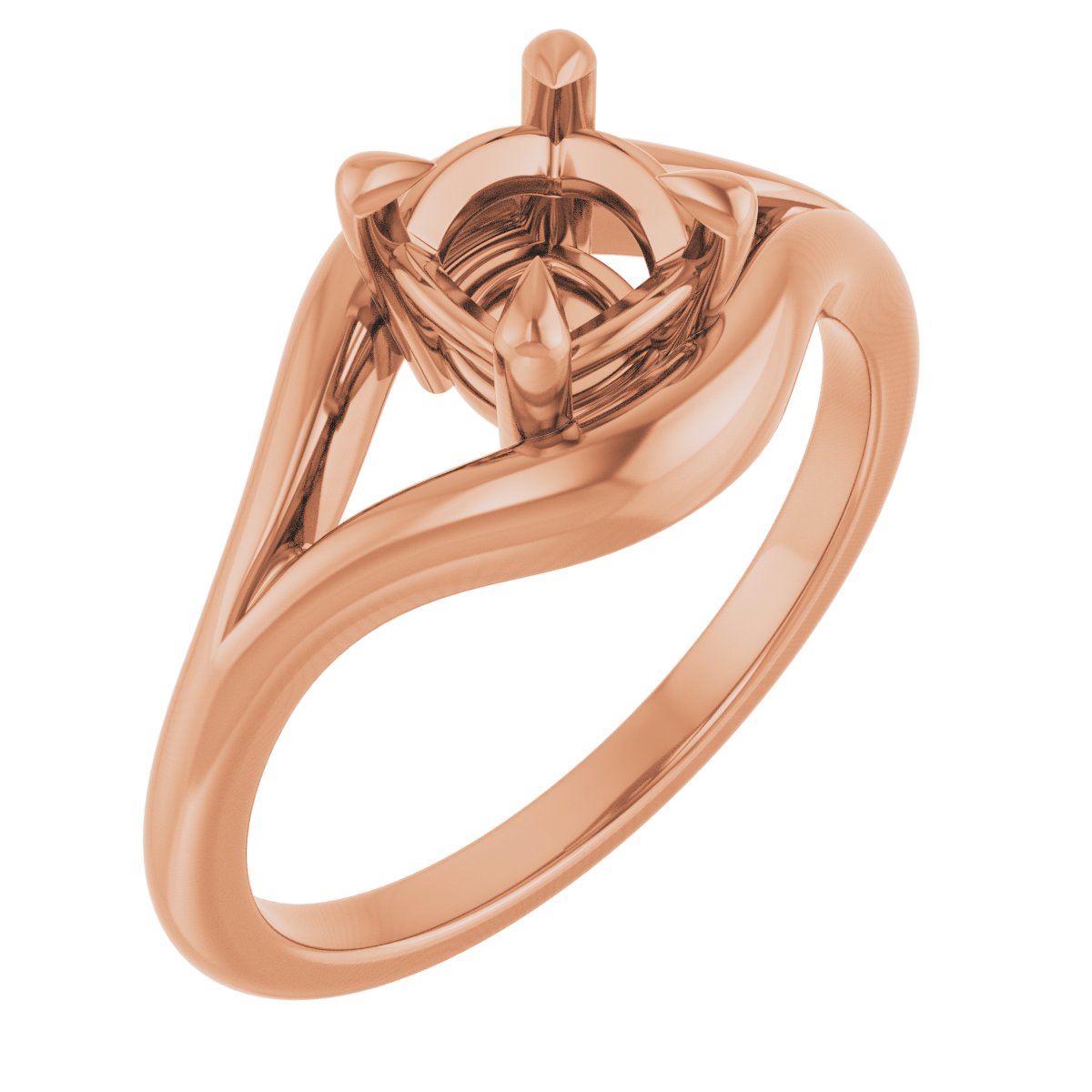 Claw-Prong Solitaire Engagement Ring