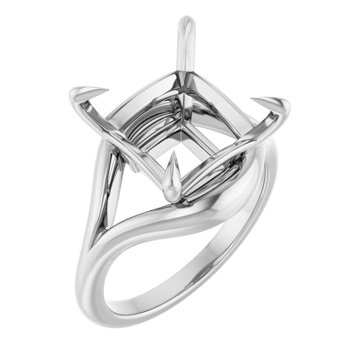 Claw-Prong Solitaire Engagement Ring