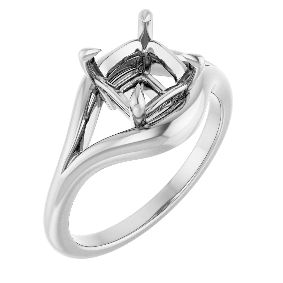 Claw-Prong Solitaire Engagement Ring