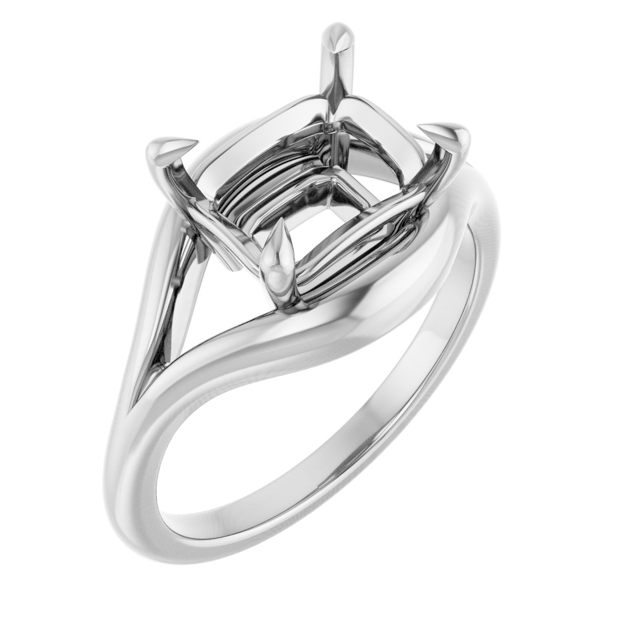 Claw-Prong Solitaire Engagement Ring