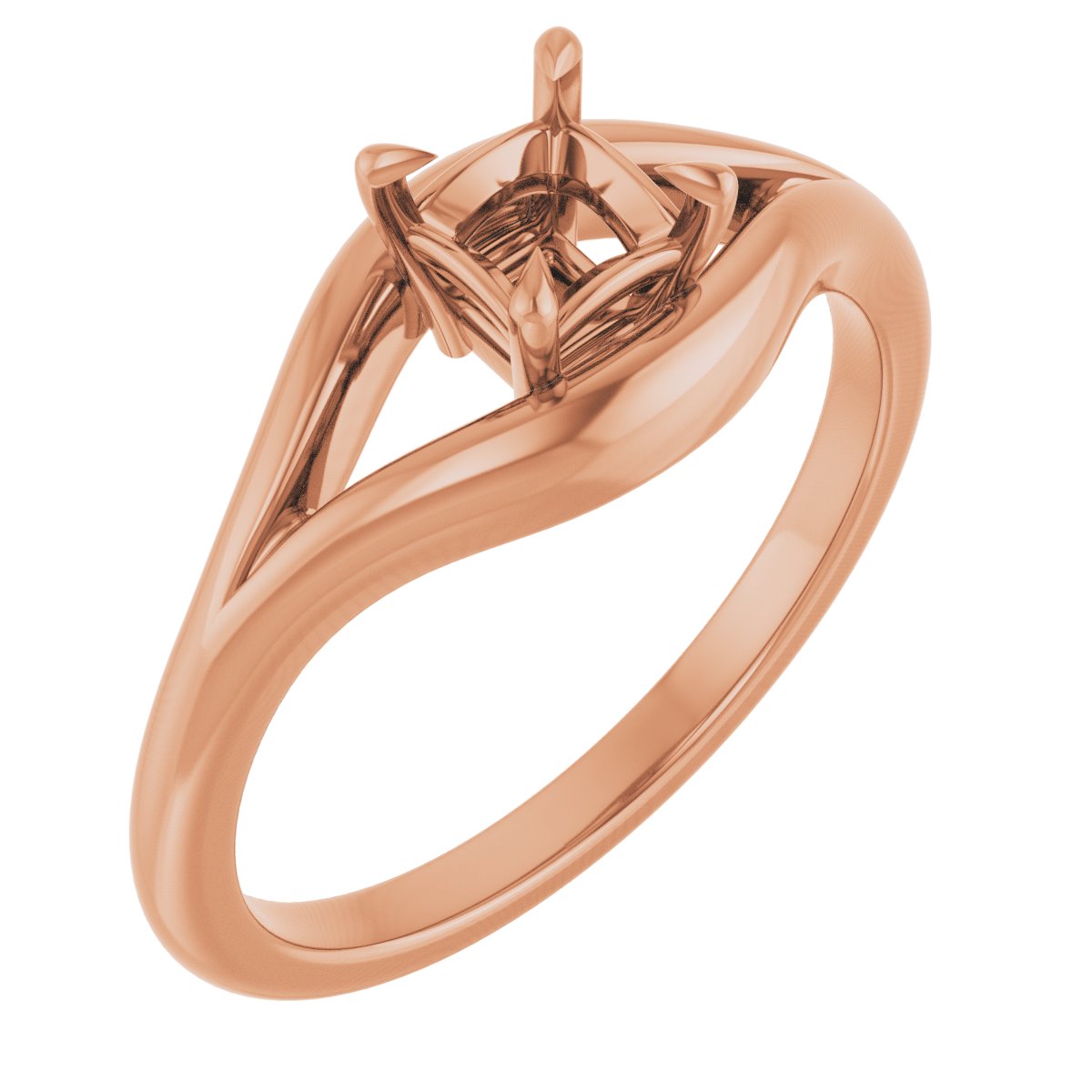 Claw-Prong Solitaire Engagement Ring