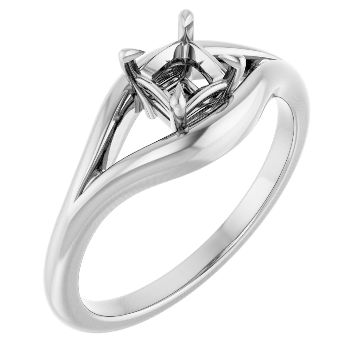 Claw-Prong Solitaire Engagement Ring