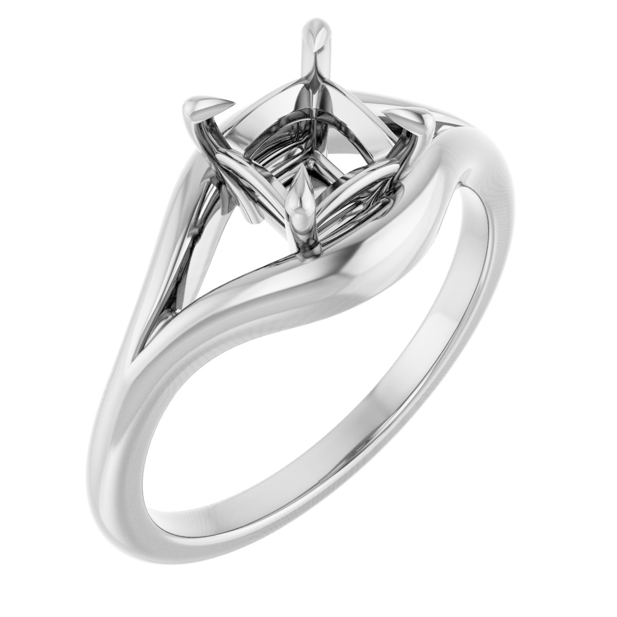Claw-Prong Solitaire Engagement Ring