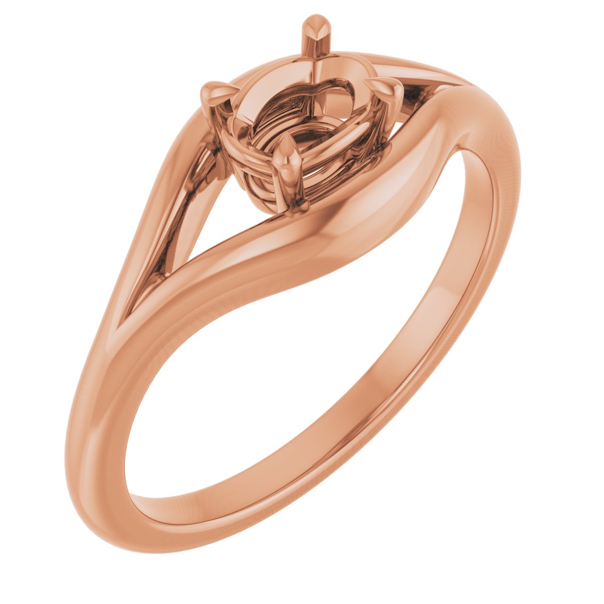 Claw-Prong Solitaire Engagement Ring