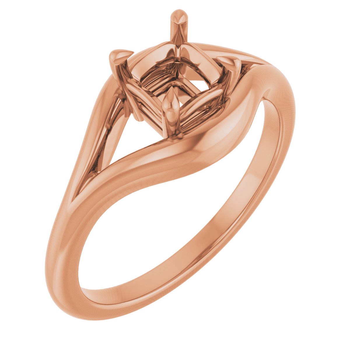Claw-Prong Solitaire Engagement Ring