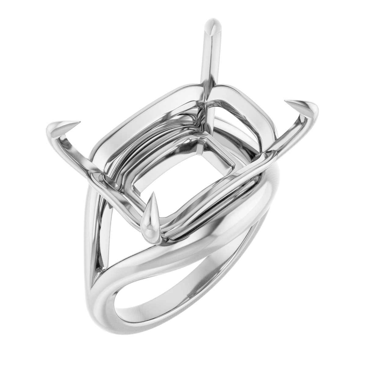 Claw-Prong Solitaire Engagement Ring