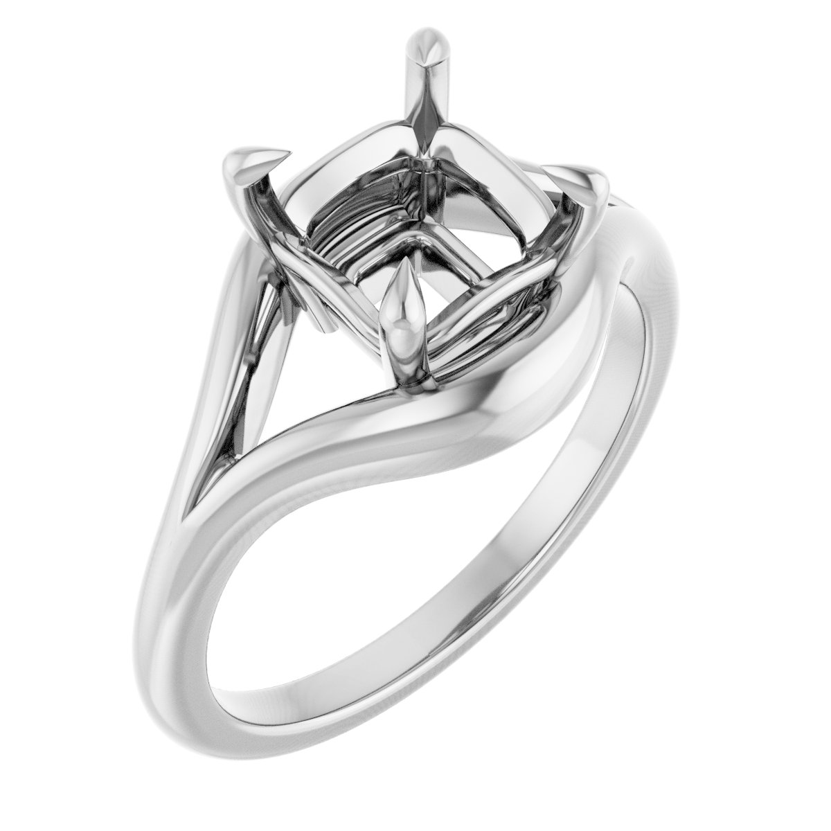 Claw-Prong Solitaire Engagement Ring