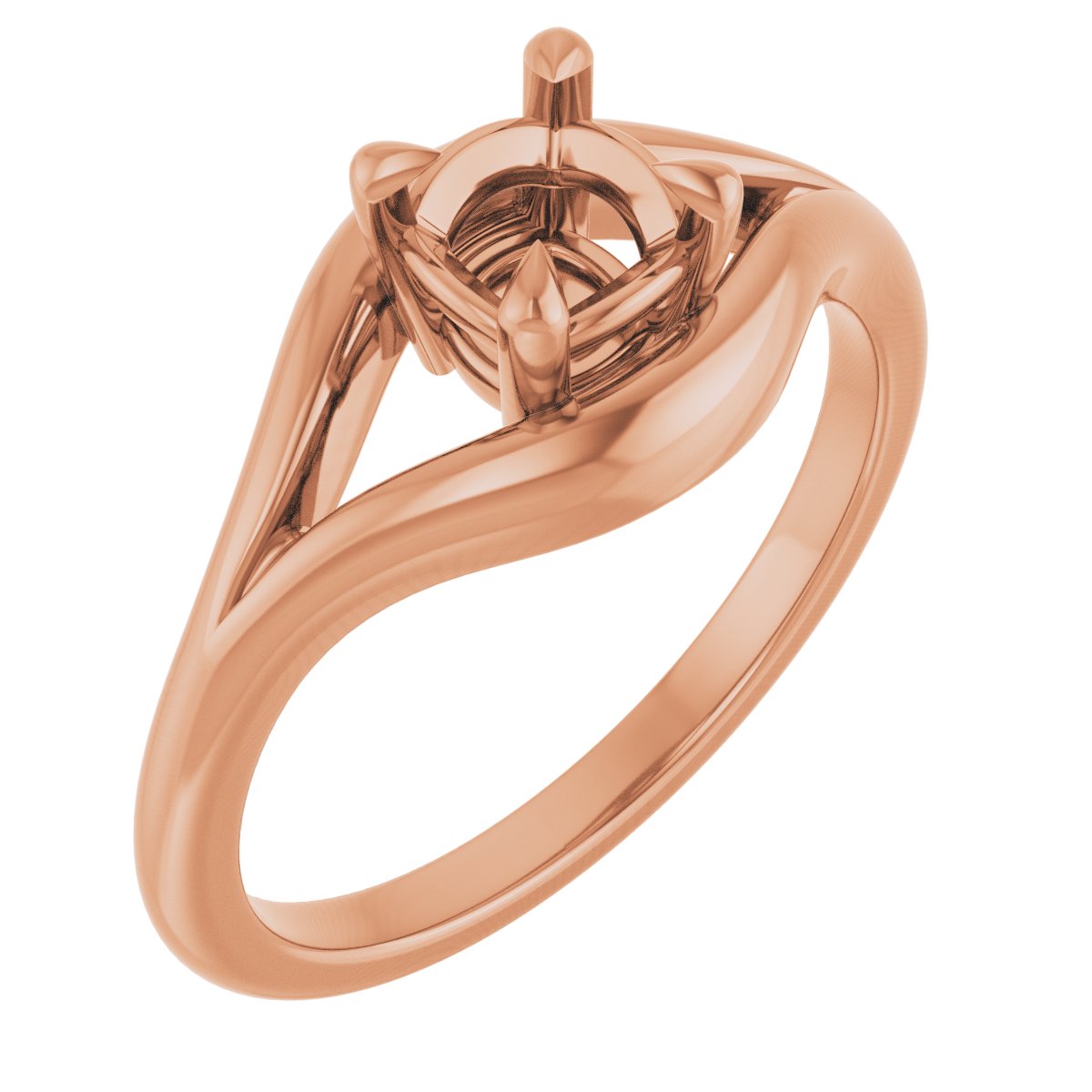 Claw-Prong Solitaire Engagement Ring