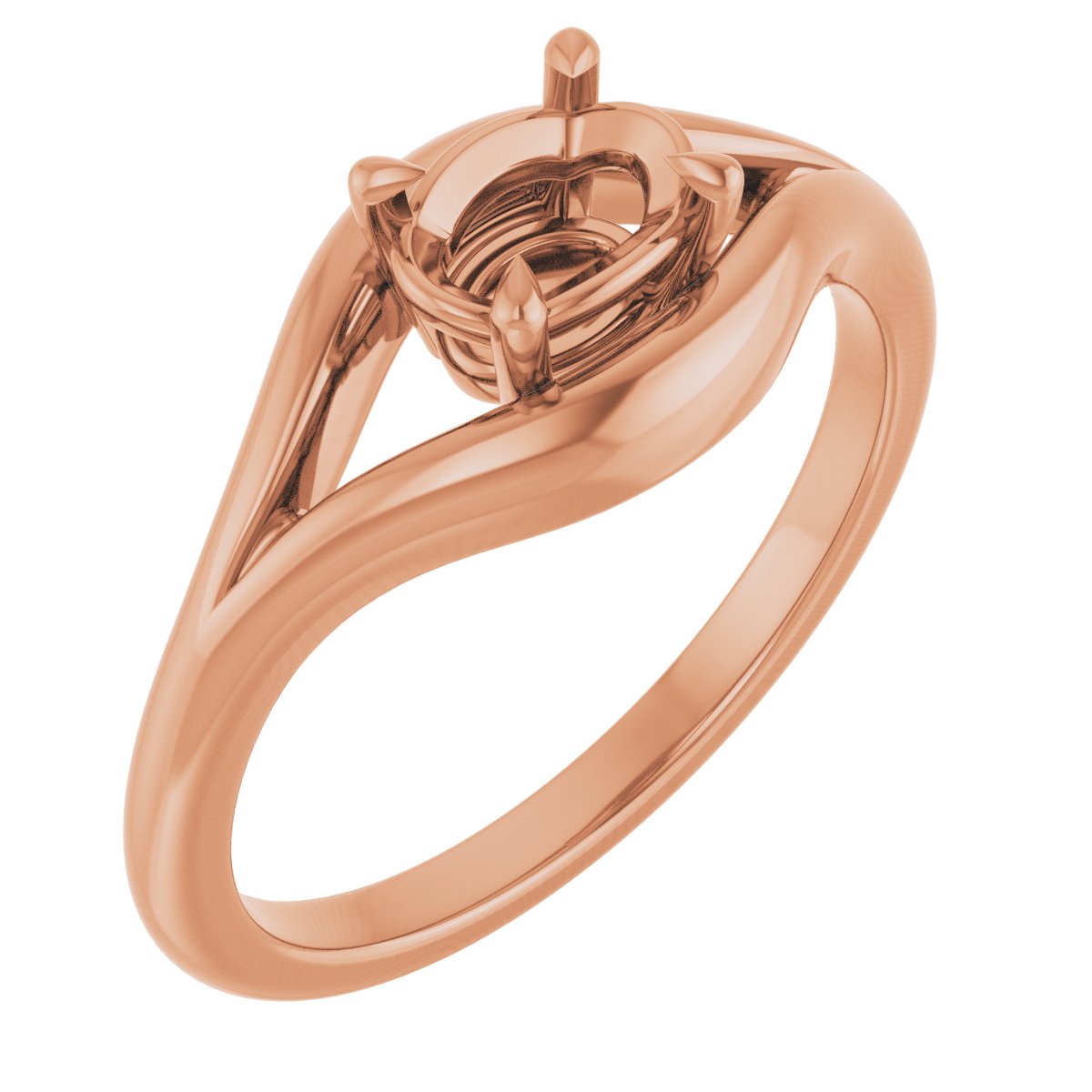 Claw-Prong Solitaire Engagement Ring