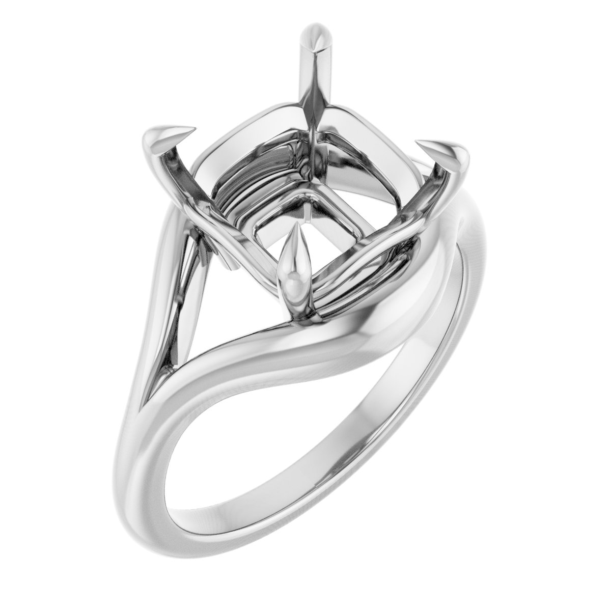Claw-Prong Solitaire Engagement Ring