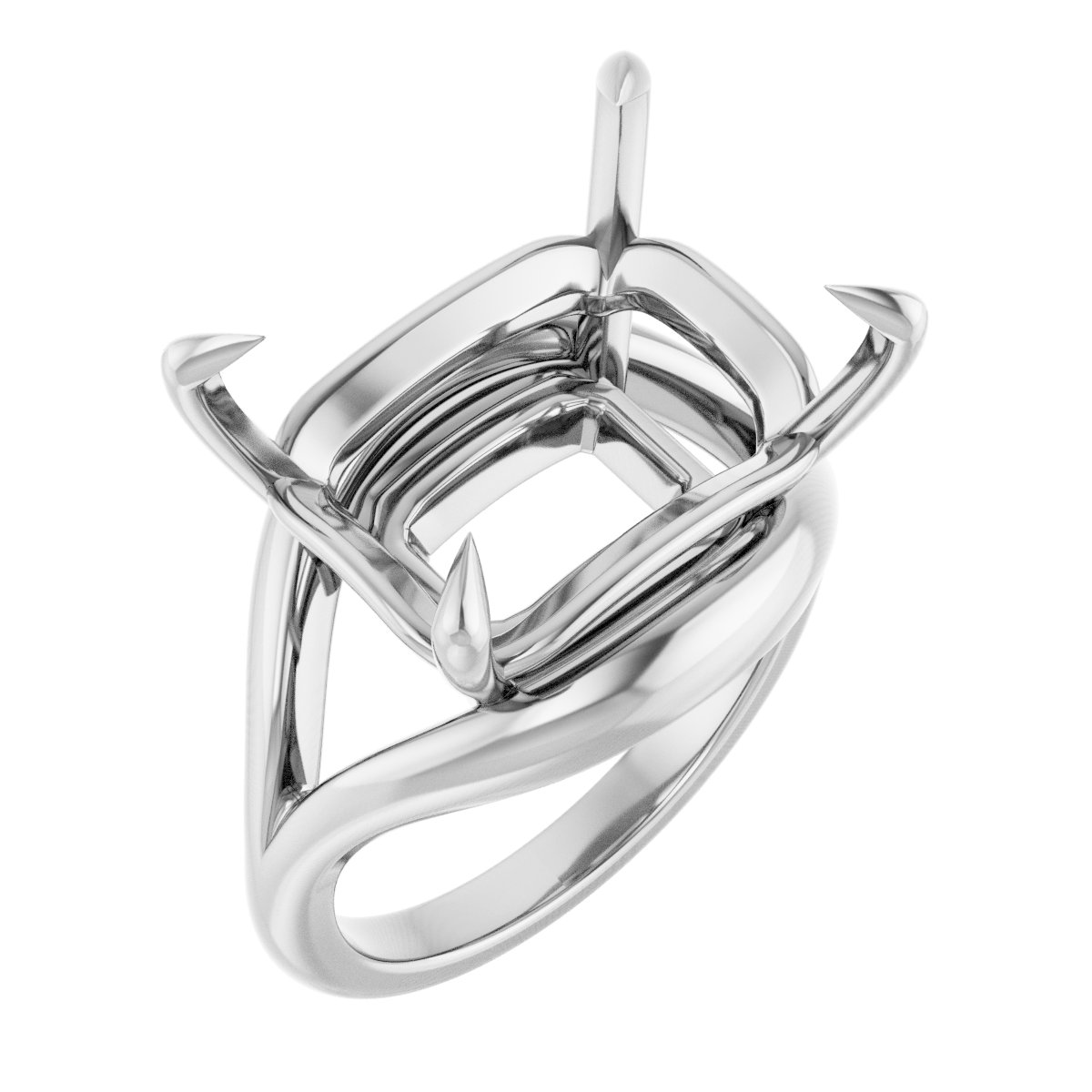 Claw-Prong Solitaire Engagement Ring