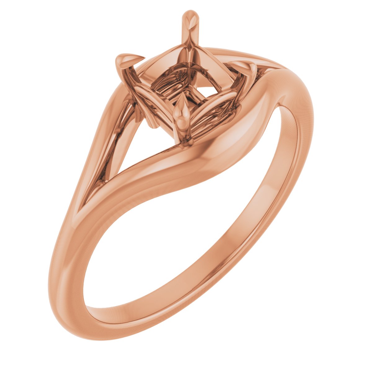 Claw-Prong Solitaire Engagement Ring