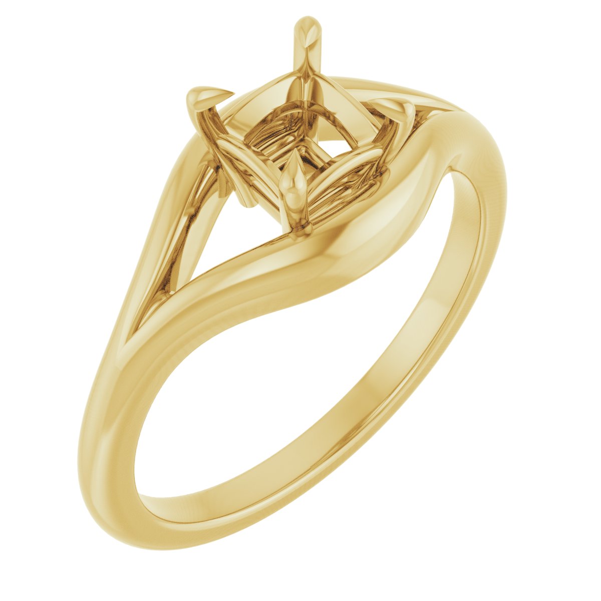Claw-Prong Solitaire Engagement Ring