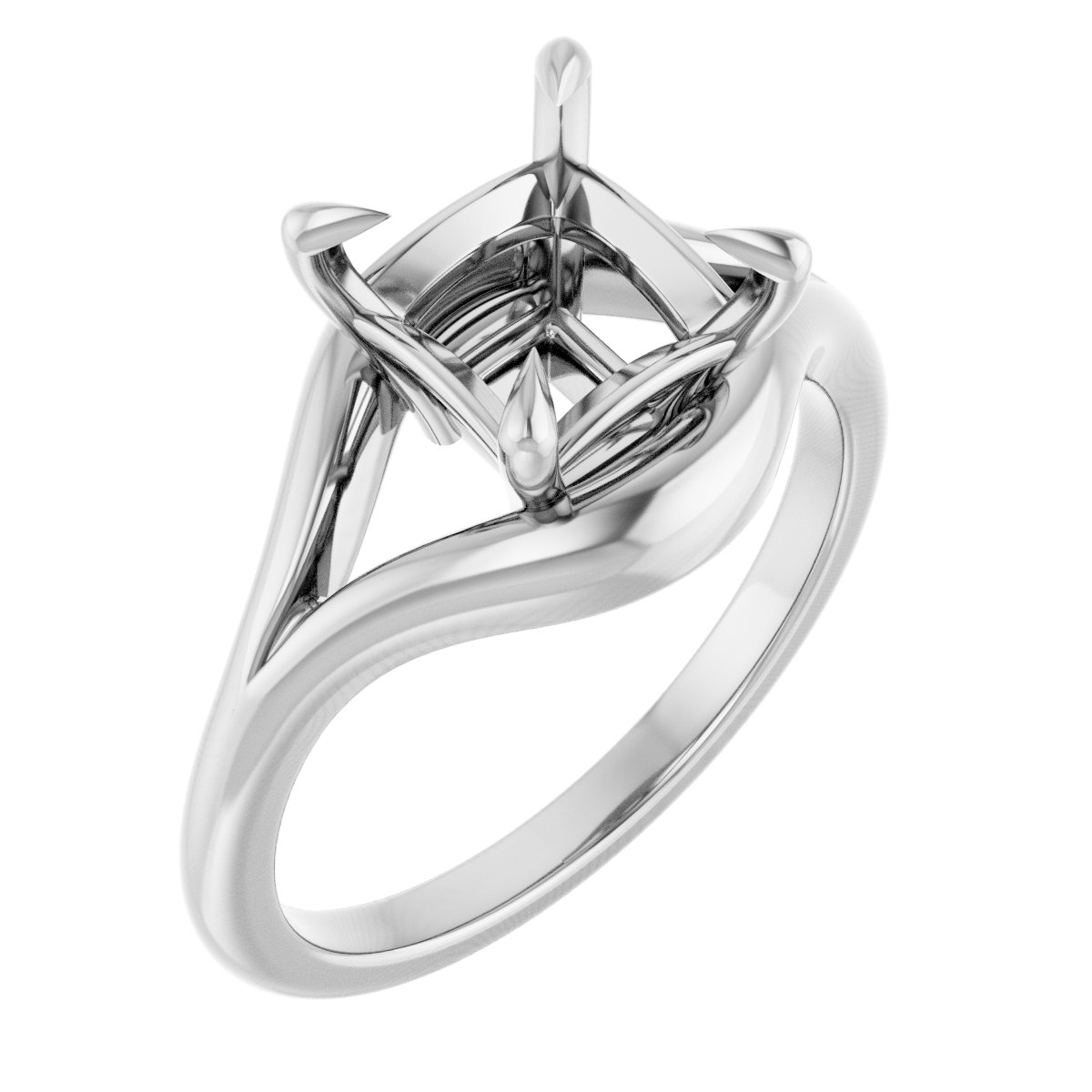 Claw-Prong Solitaire Engagement Ring
