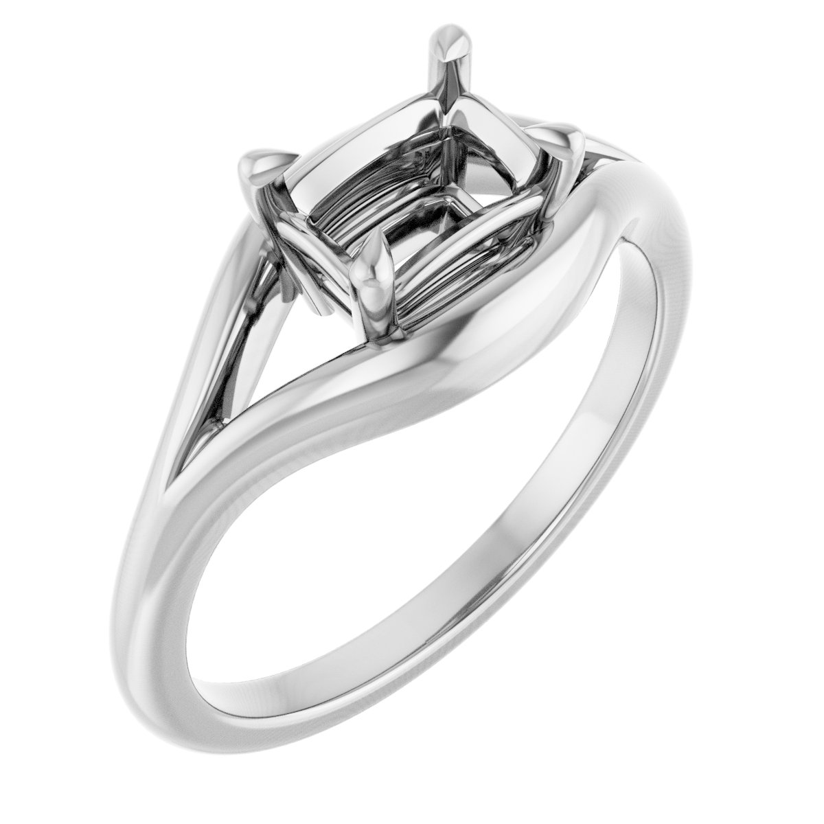 Claw-Prong Solitaire Engagement Ring
