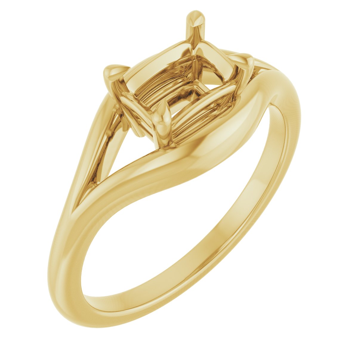 Claw-Prong Solitaire Engagement Ring