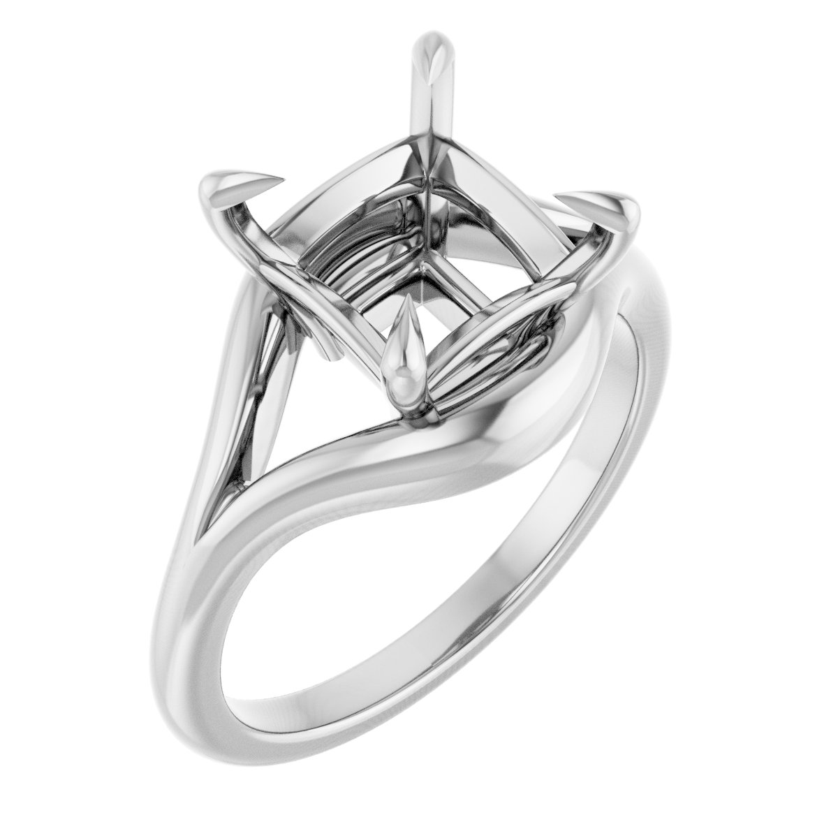 Claw-Prong Solitaire Engagement Ring