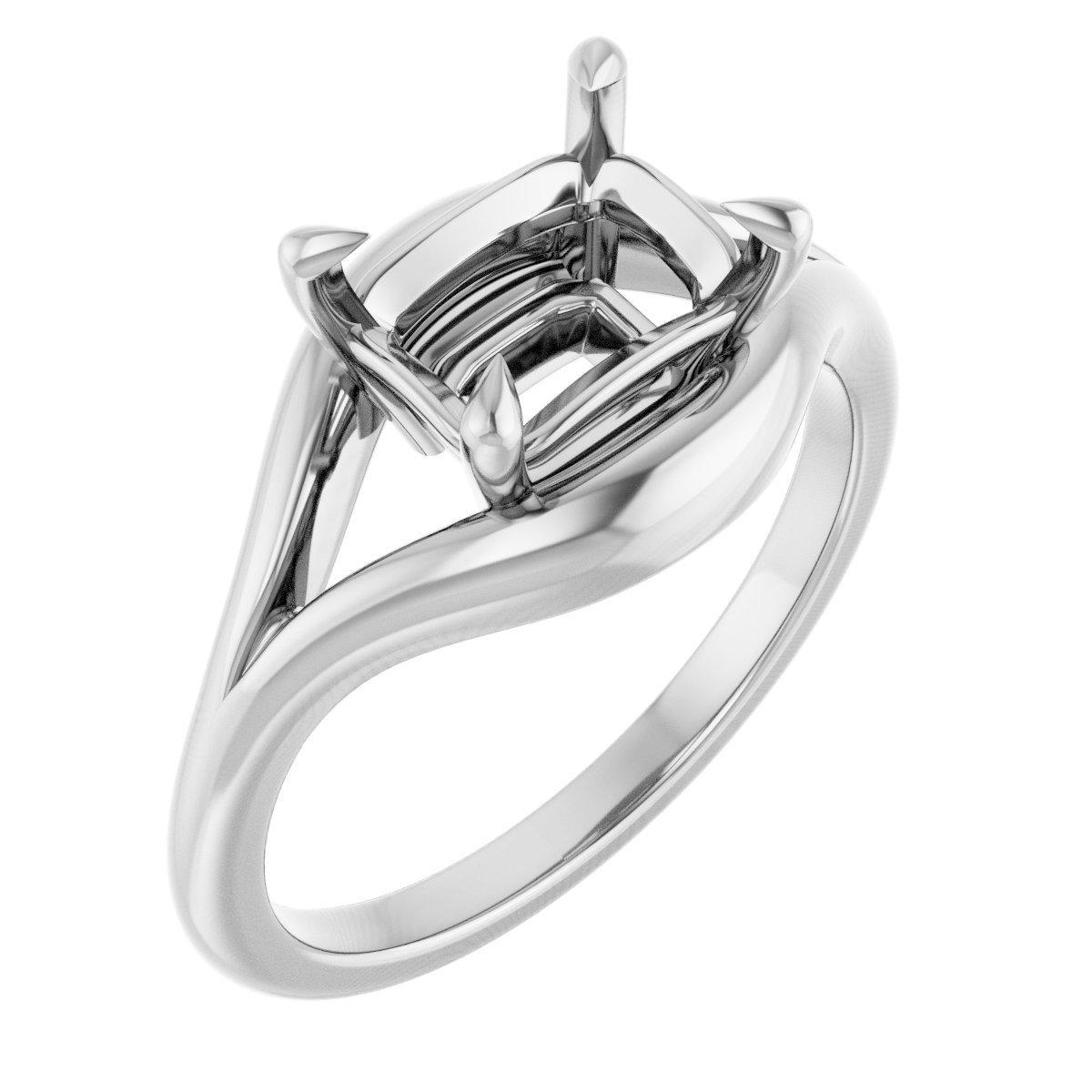 Claw-Prong Solitaire Engagement Ring