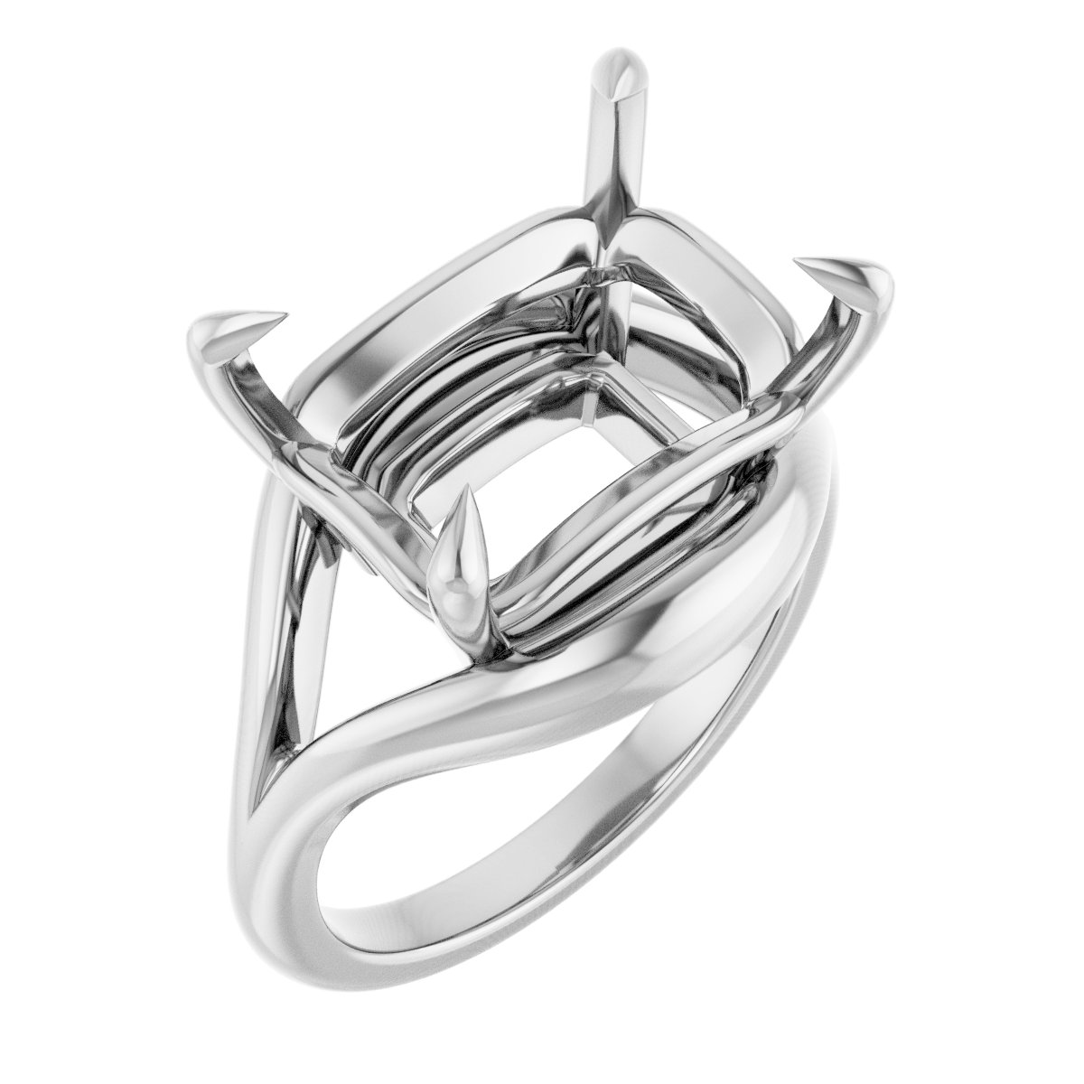 Claw-Prong Solitaire Engagement Ring
