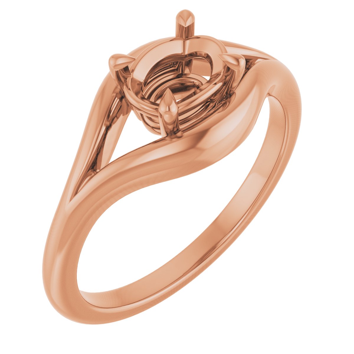 Claw-Prong Solitaire Engagement Ring