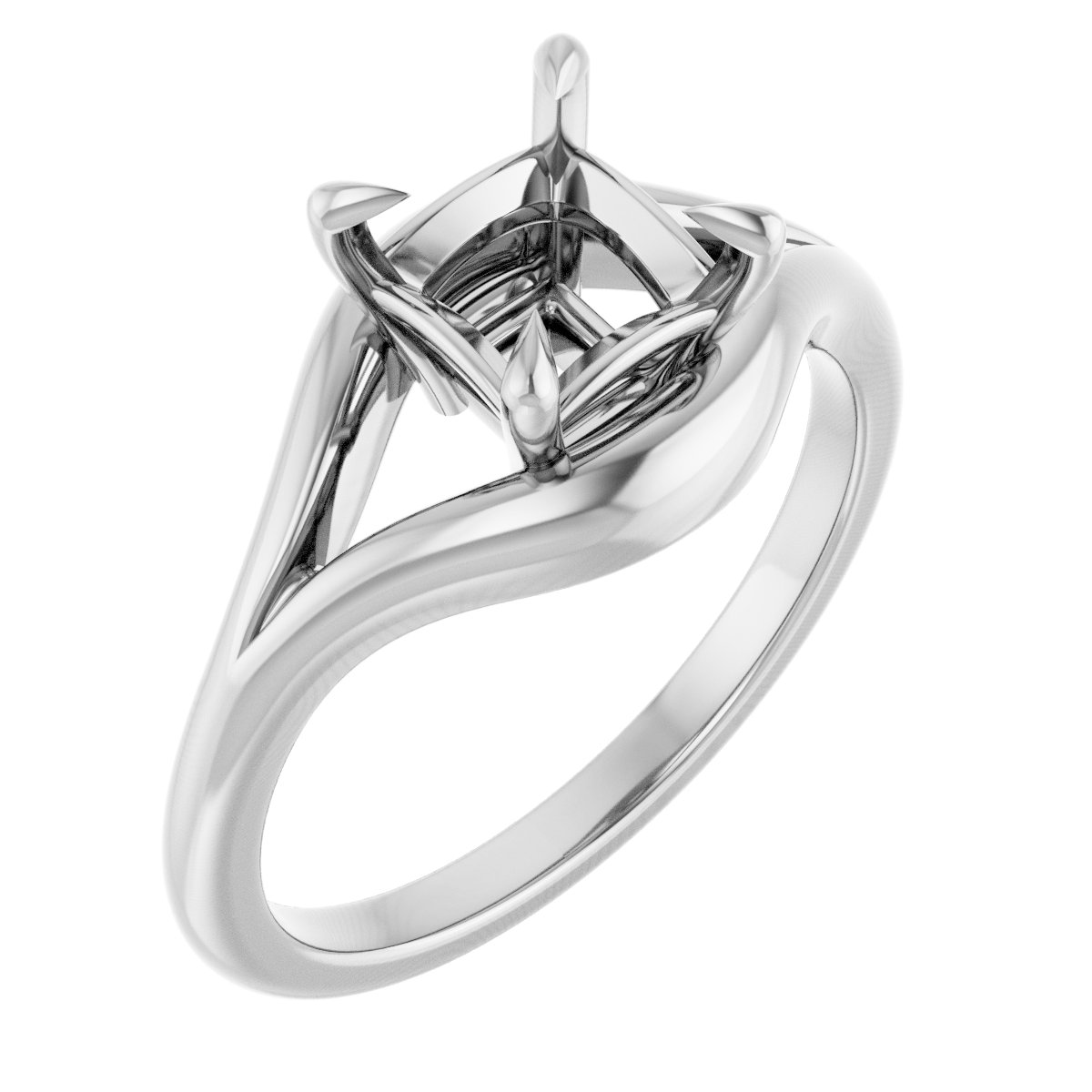Claw-Prong Solitaire Engagement Ring