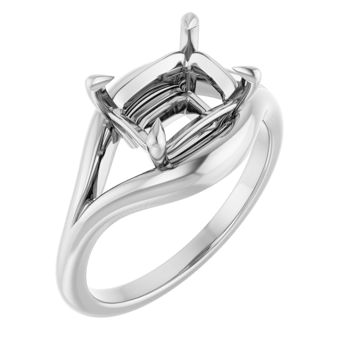 Claw-Prong Solitaire Engagement Ring