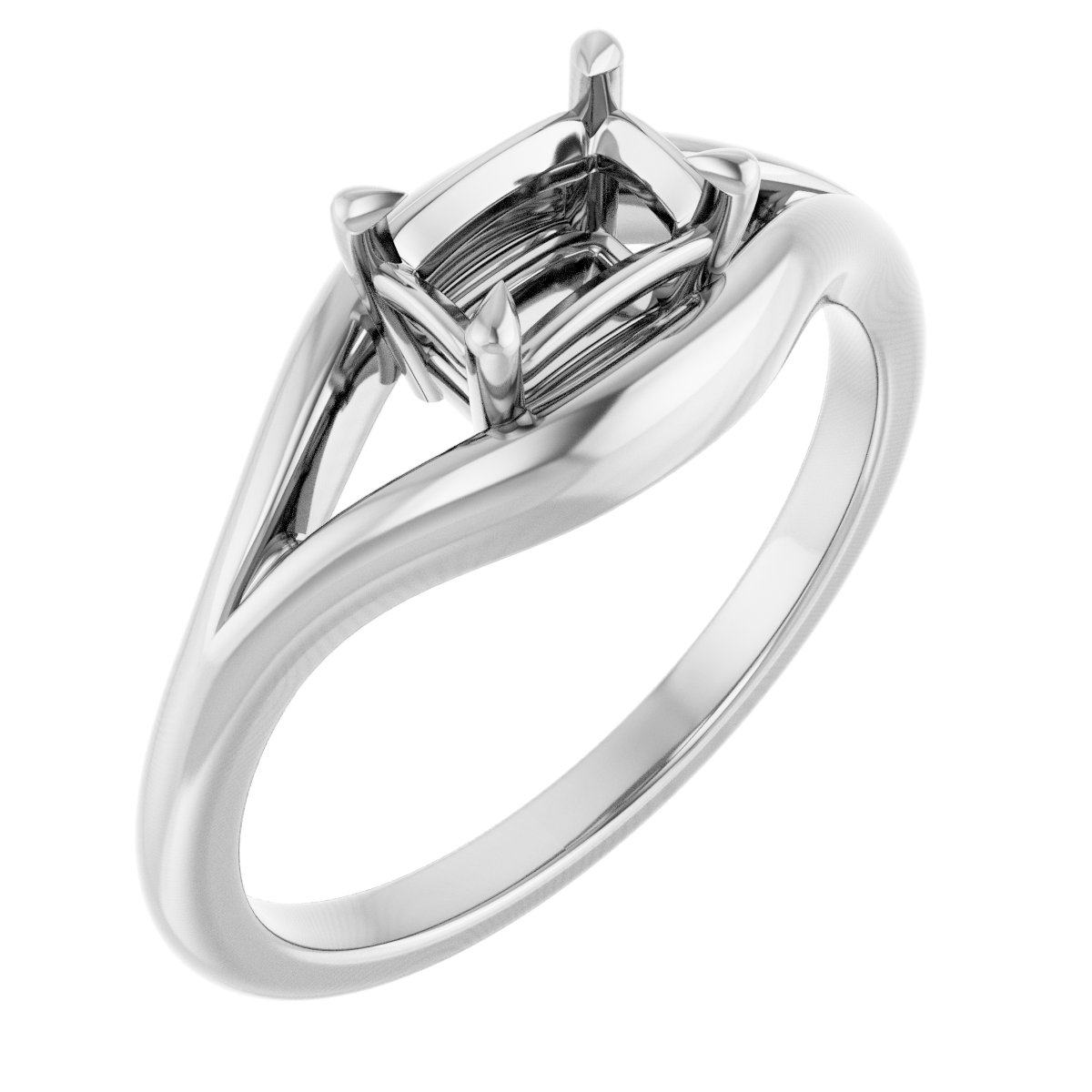 Claw-Prong Solitaire Engagement Ring
