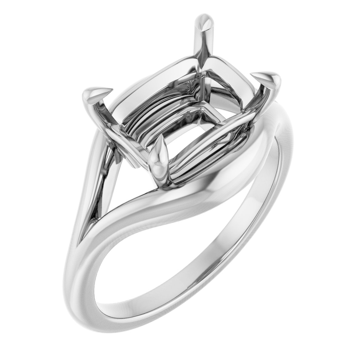 Claw-Prong Solitaire Engagement Ring