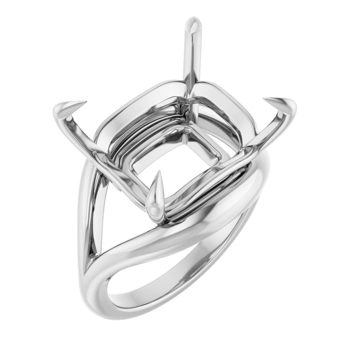 Claw-Prong Solitaire Engagement Ring