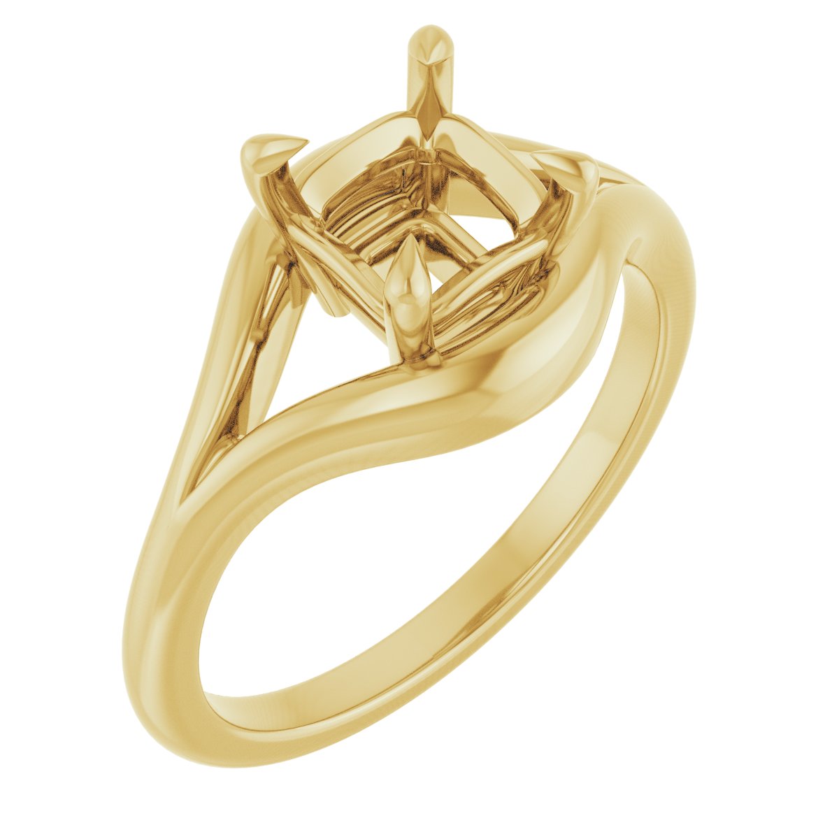 Claw-Prong Solitaire Engagement Ring