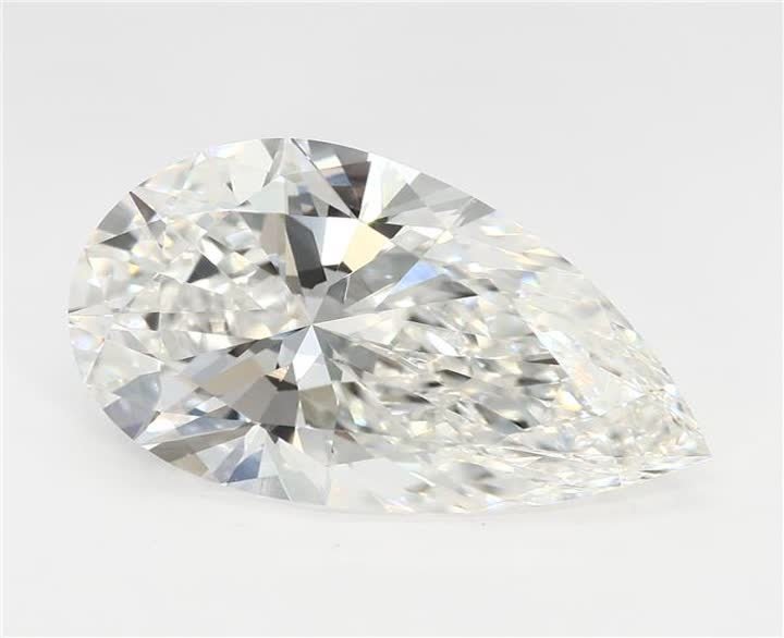 3.08 CT Pear Lab-Grown Diamond Surrey Vancouver Canada Langley Burnaby Richmond