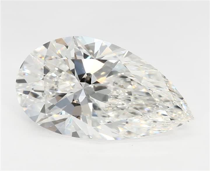 2.55 CT Pear Lab-Grown Diamond Surrey Vancouver Canada Langley Burnaby Richmond