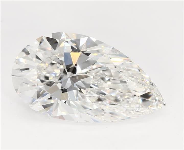 2.06 CT Pear Lab-Grown Diamond Surrey Vancouver Canada Langley Burnaby Richmond